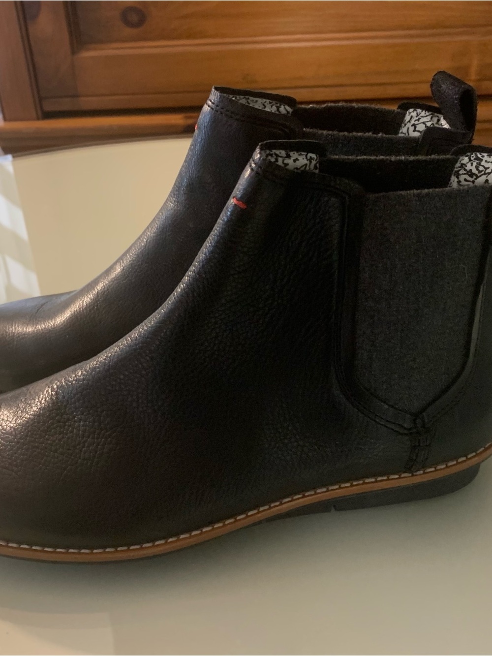Ed Black Booties NWOB Size 9